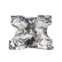 Porte savon "Mura" teinté noir 